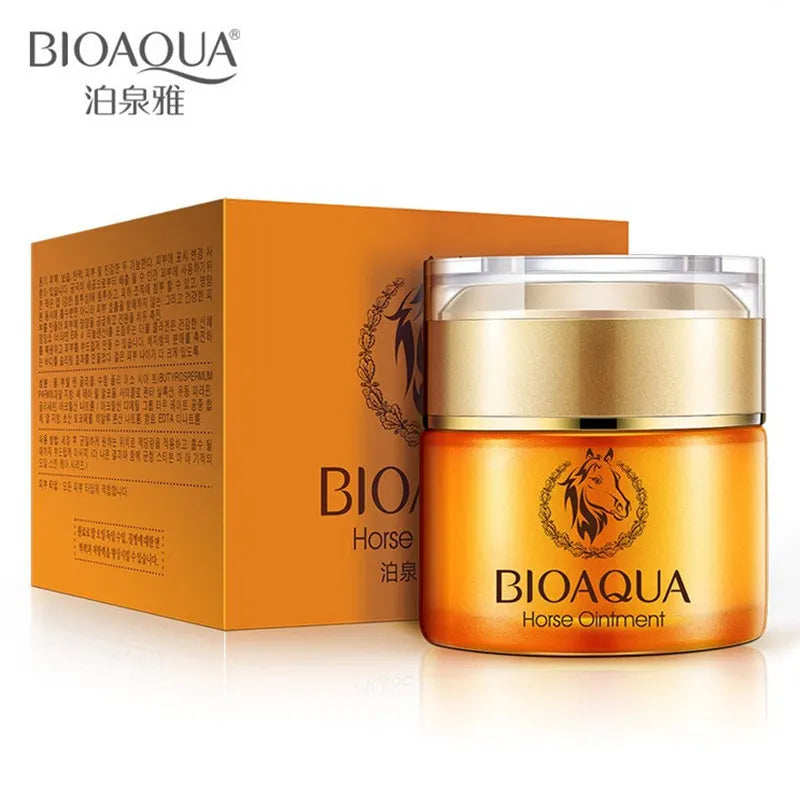 BIOAQUA Face Cream Horse Oil Ointment Moisturizer