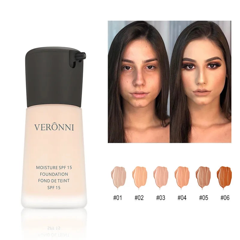 VERONNI Natural Waterproof Foundation