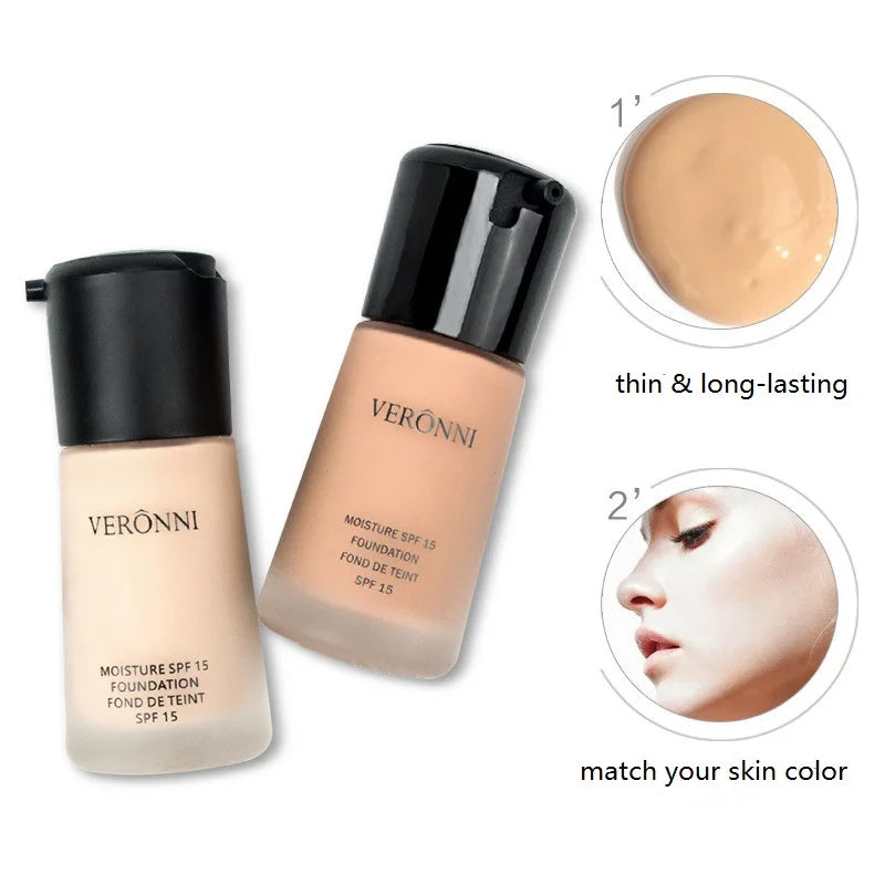 VERONNI Natural Waterproof Foundation