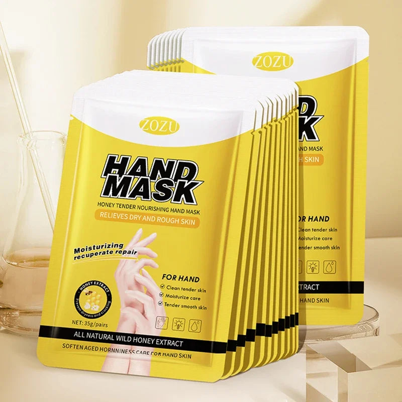 10 Pairs Honey Hand Mask Hands skincare