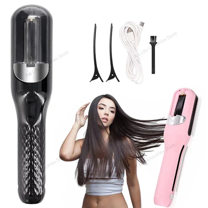 "Automatic Split End Trimmer | Cordless Hair Repair Tool"