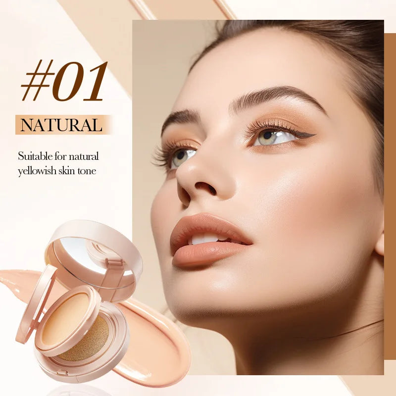 2 in 1 Double Layer Powder Cushion Clear